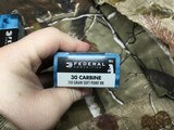 Federal 30 carbine 110gr
Hunting/Personal Defense Ammo …..100rds - 2 of 6