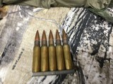 7.62x51mm, 308 Winchester Military Surplus Ammo on Stripper Clips/ Bandelaros...... 140 rds. - 2 of 4