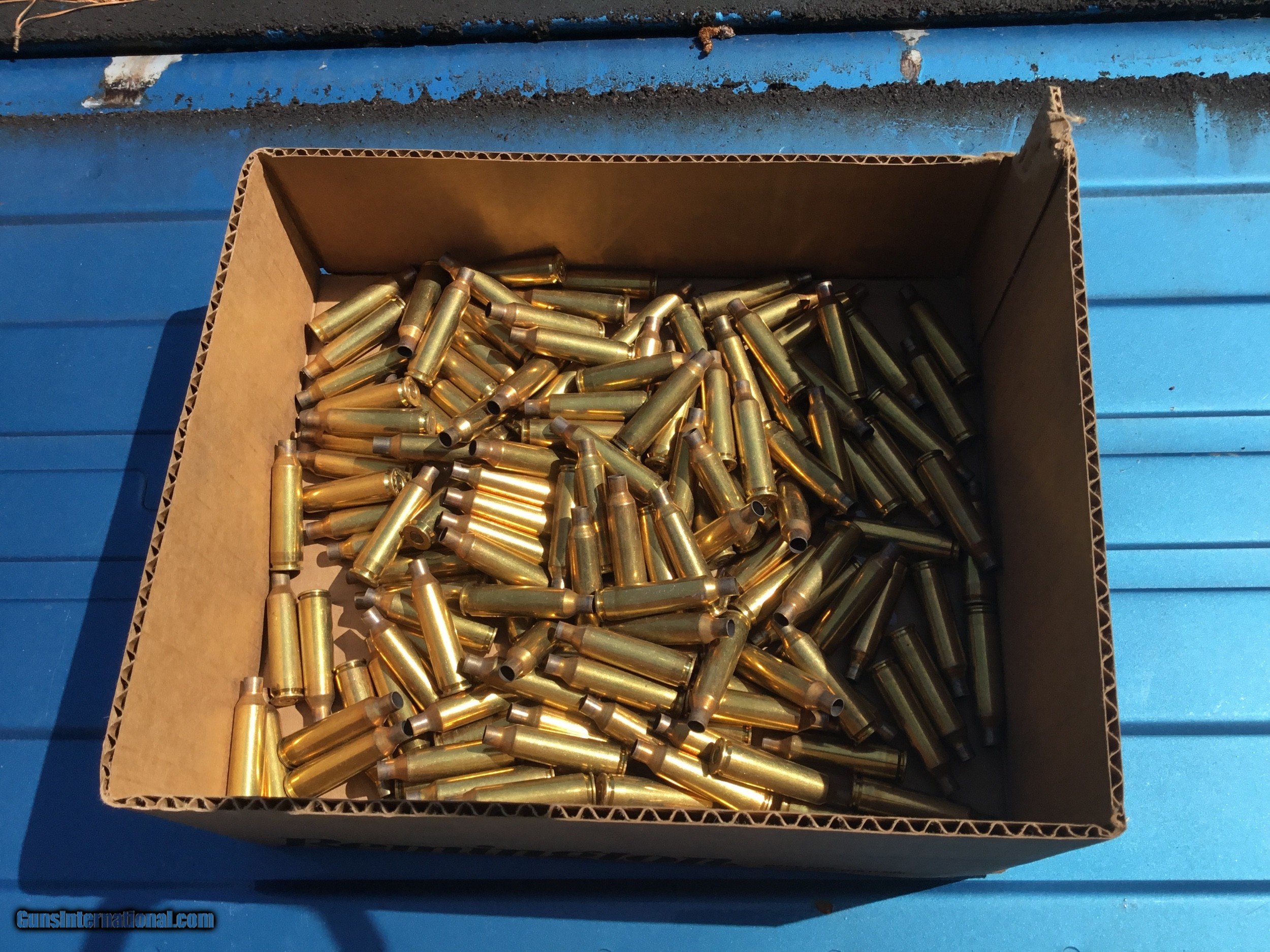 Remington and Frontier 22-250 Rem Once Fired Brass.153rds
