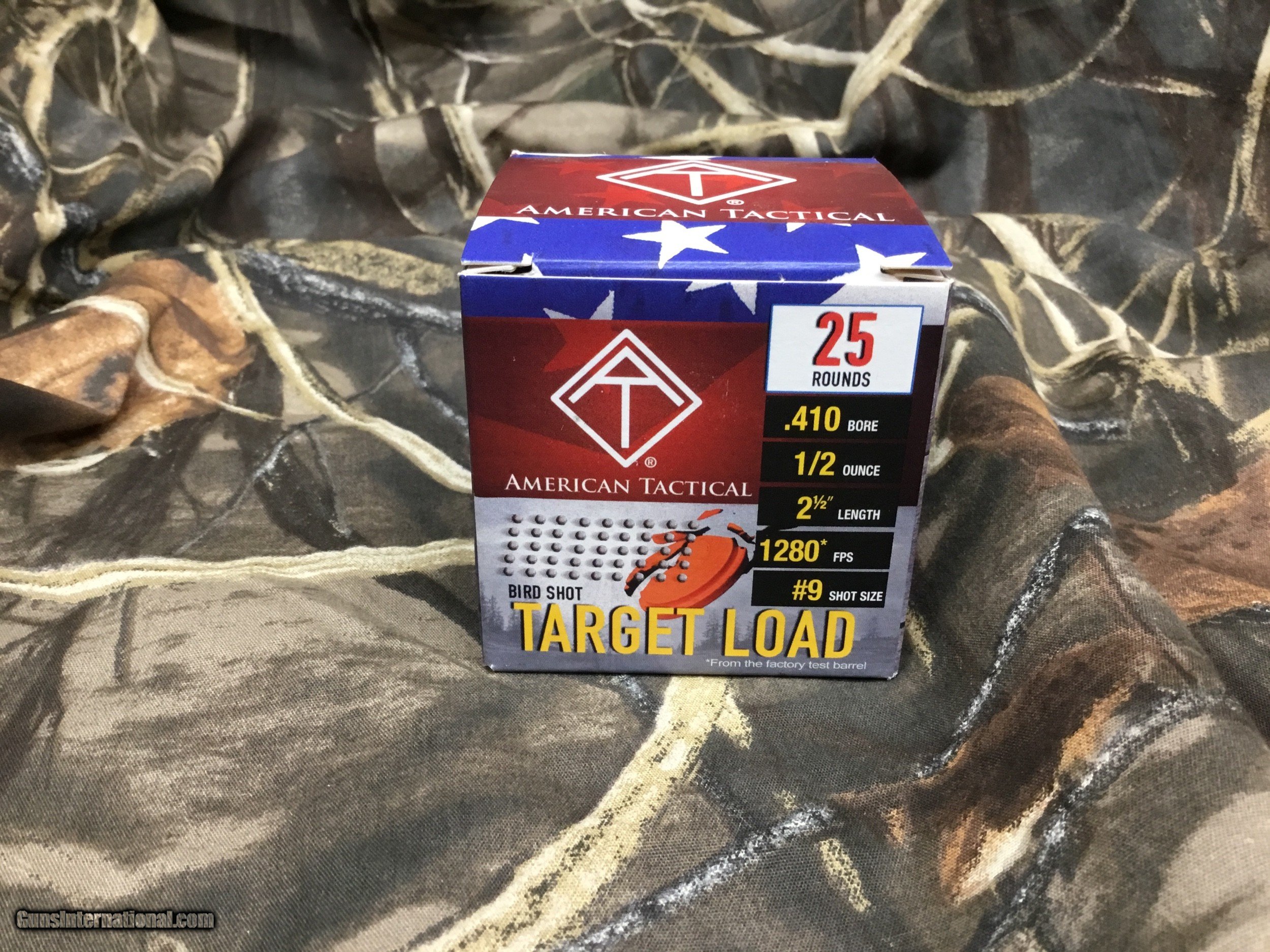 ATI Target Load .410 1/2 oz 2.5” #9 Ammo …… 250 rds