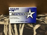 Federal Independence 5.56x45mm 55gr FMJ Ammo
XM1931……..500 rounds - 2 of 6