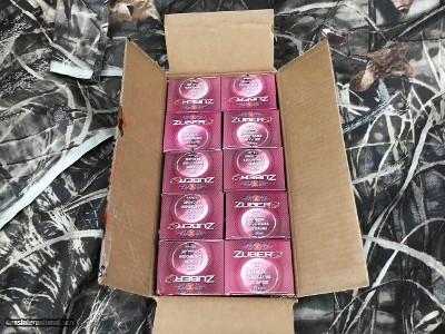Zuber 28ga
2.75” 3/4oz #9 Shotgun Shells ………..250 rounds