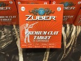 Zuber Premium Clay Target 20ga 2.75” 15/16oz #7.5 Shot shells………250 rounds - 2 of 8