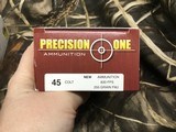 Precision One 45 Colt 255gr FMJ Ammo………150 rounds - 2 of 6