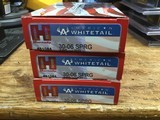 Hornady Whitetail 30-06 180gr SP Ammo.....................60 rounds - 1 of 2