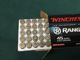 Winchester Ranger .45 auto 230gr Ammo …………….. 100 rounds - 3 of 3