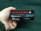 Winchester Ranger .45 auto 230gr Ammo …………….. 100 rounds - 2 of 3