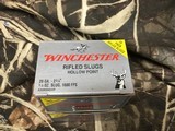 Winchester 20ga 2.75” 3/4 oz Rifled Hollow Point Slugs……….30 rds - 2 of 4