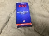 1 Case of CCI Small Pistol Primers NO. 500...........5,000 primers - 3 of 3