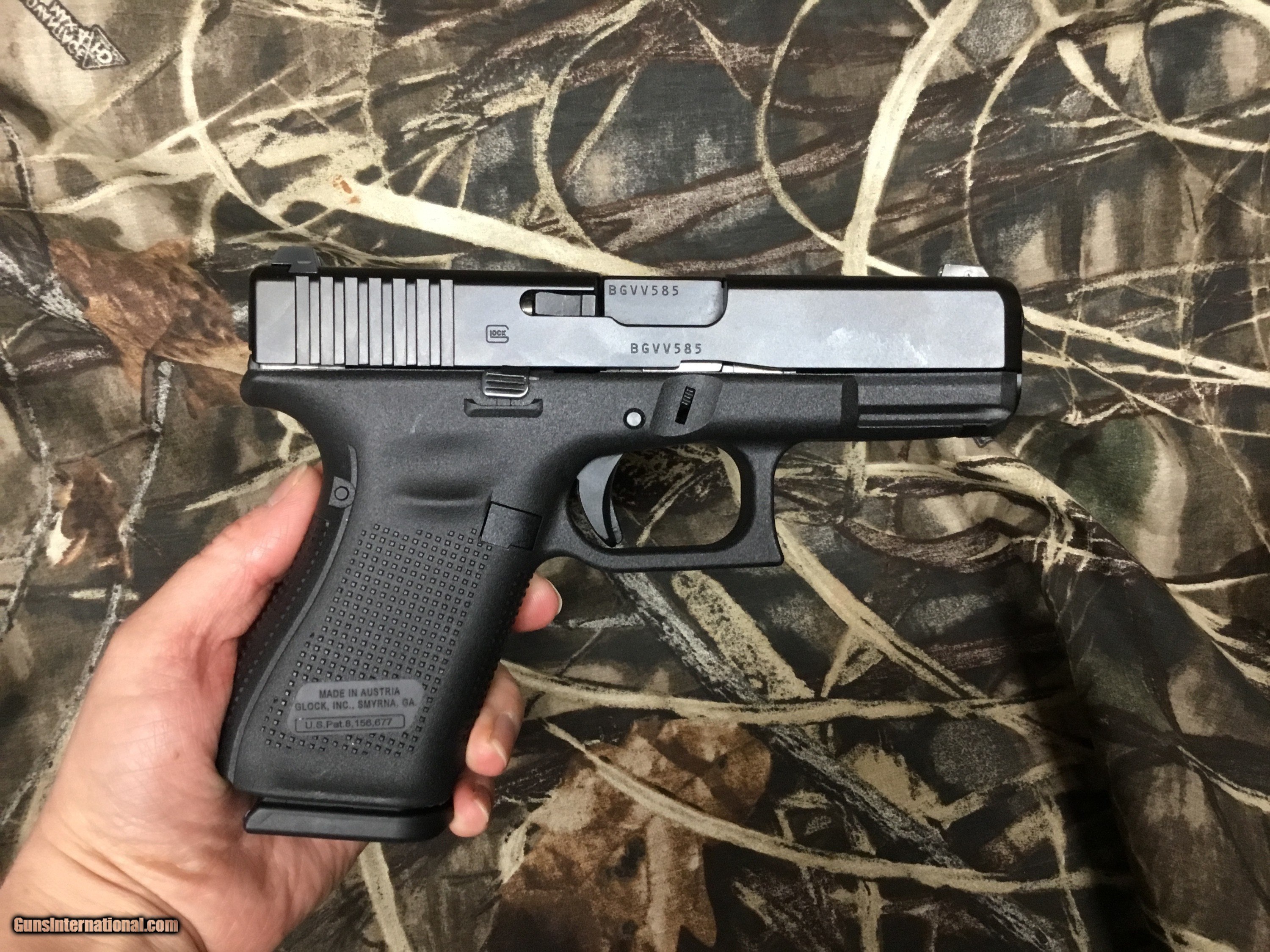 PD Trade, Glock 19 Gen5, MOS, 9mm, Night Sights