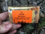 HSM 44-40 200 gr. Round Nose Flat Point Cowboy Action Lead Ammo..........100 rounds - 2 of 5