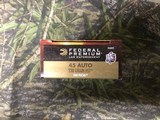 Federal Premium 45 Auto Gr. HST Tactical Ammo .............200 rounds - 4 of 7