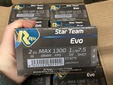 Rio Star Team Evo 12ga 2.75” 1 1/8oz #7.5 Shotshells………250 rounds - 2 of 7