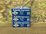 PPU 6.5X52 Carcano FMJ BT 139 gr Ammo...........60 rounds - 2 of 4