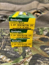 Remington 6.8mm Remington SPC 115 Gr. Ammo and Brass - 2 of 8