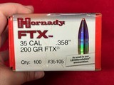 Hornady FTX 35 CAL .358