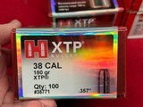Hornady XTP 38 CAL .357
