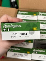 Remington 40 S&W 180 GR FMJ.........................500 rounds - 3 of 6