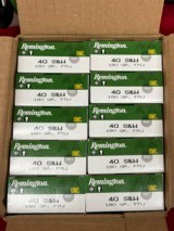 Remington 40 S&W 180 GR FMJ.........................500 rounds - 1 of 6