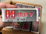 Hornady Critical Duty 40 S&W 175 GR FlexLock  #91375 500 Rounds  - 4 of 8
