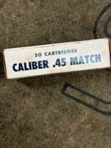 Olin .45 ACP Match and Western Catridge WWC .45 Ball Ammo..... 200 rounds - 8 of 10