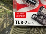 Streamlight TLR-7 Sub Tactical Light 500 Lumens For Glock 43x/48
#69400 - 9 of 12