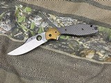 NICE  Spyderco Schempp Bowie Pin  C190CFP Knife  - 4 of 18