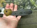NICE  Spyderco Schempp Bowie Pin  C190CFP Knife  - 9 of 18