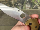 NICE  Spyderco Schempp Bowie Pin  C190CFP Knife  - 6 of 18