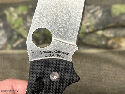 NICE  Spyderco Manix C95GP2 Knife - Image 7 of 18