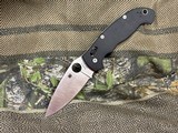 NICE  Spyderco Manix C95GP2 Knife - 4 of 18