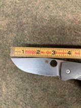 NICE Spyderco Slysz Bowie Folder Pin Knife C186TIP - 5 of 11