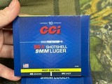 CCI Pest Control
Big 4 9mm 45gr #4 Shot Shells.........40 rounds - 3 of 5