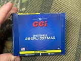 CCI Pest Control 38 SPL/357 Mag
100gr #9 Shot Shells......40 rounds - 2 of 5