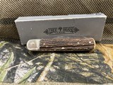 Vintage Boker Tree Brand 715 German Lever Stag Classic 