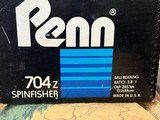 Vintage Penn U.S.A 704Z Spinfisher Spinning Reel - 4 of 7