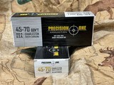 Precision One 45-70 Gov't 300 Gr HP Ammo....... 40 rounds - 2 of 7