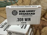 Red Army .308 Win 150 Gr. FMJ ...............200 Rounds - 2 of 6