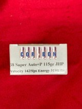 Corbon 38 Super +P 115 gr & Sig Sauer 38 Super +P 125 gr Ammo......200 rds - 2 of 6