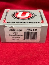 Underwood Ammo 9mm Luger 90 gr and 9mm Luger +P 147 gr Ammo.....140 rounds  - 5 of 7