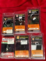 Lot of 6 Hoppe's 9 Bore Snake Pistol, Shotgun, and Rifle Cleaners