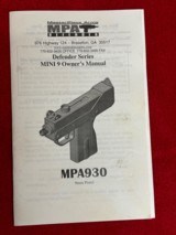 MasterPiece Arms MPA 930 MINI 9MM - 10 of 11