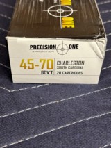 Precision One 45-70 Gov't 300 Gr. 2050 FPS
HP Ammo...100 RDS - 2 of 4