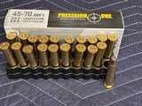 Precision One 45-70 Gov't 300 Gr. 2050 FPS
HP Ammo...100 RDS - 3 of 4