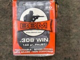 BBM 308/7.62 Nato 143 Gr Full Metal Jacket boat Tail Ammo Battle Pack .....280 rounds - 3 of 5