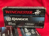 Winchester T-Series Ranger .40 SW 180 Gr. Ammo.....................200 rounds - 3 of 6