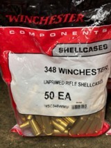 NEW .348 Winchester Unprimed Brass......120 rounds - 2 of 3