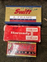 .348 CAL Barnes, Hornady, and Swift Reloading Bullets.......181 Bullets - 1 of 4