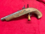 Spanish Jukar 45 cal. 6 inch Kentucky Percussion Black Powder Pistol - 1 of 8