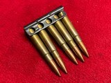 303 British Ammo on Stripper Clips & Bandolier........ 60 rounds - 6 of 6